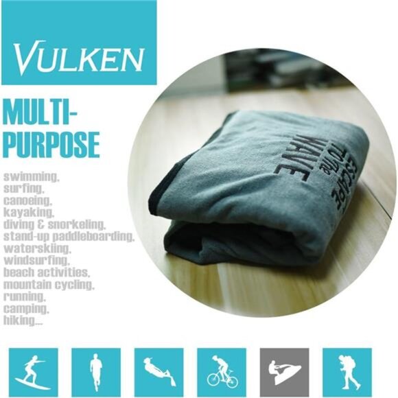 ExtraLarge Thick Hooded Beach Towel Changing Robe.Surf Poncho Men for EasyChange - Picture 7 of 8